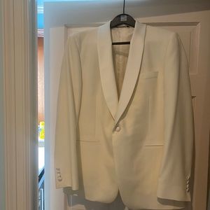 Men's White Dinner Jacket
